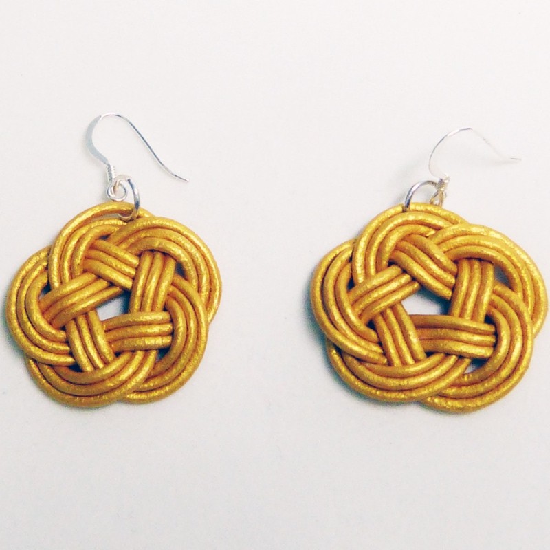 CU.PE.01. Pendientes cuero.