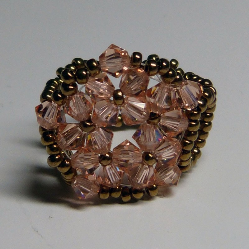 SW.AN.04. Anillo swarovski.