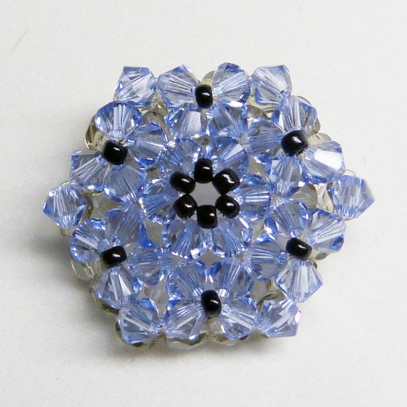 SW.BR.02. Broche swarovski.