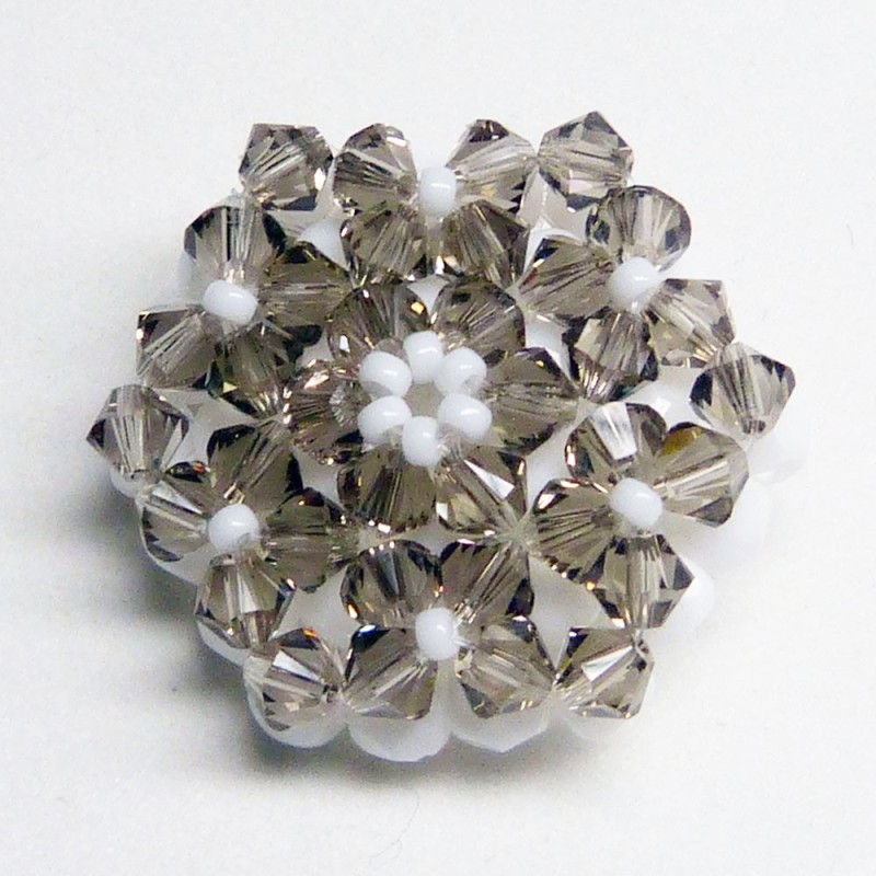 SW.BR.02. Broche swarovski.