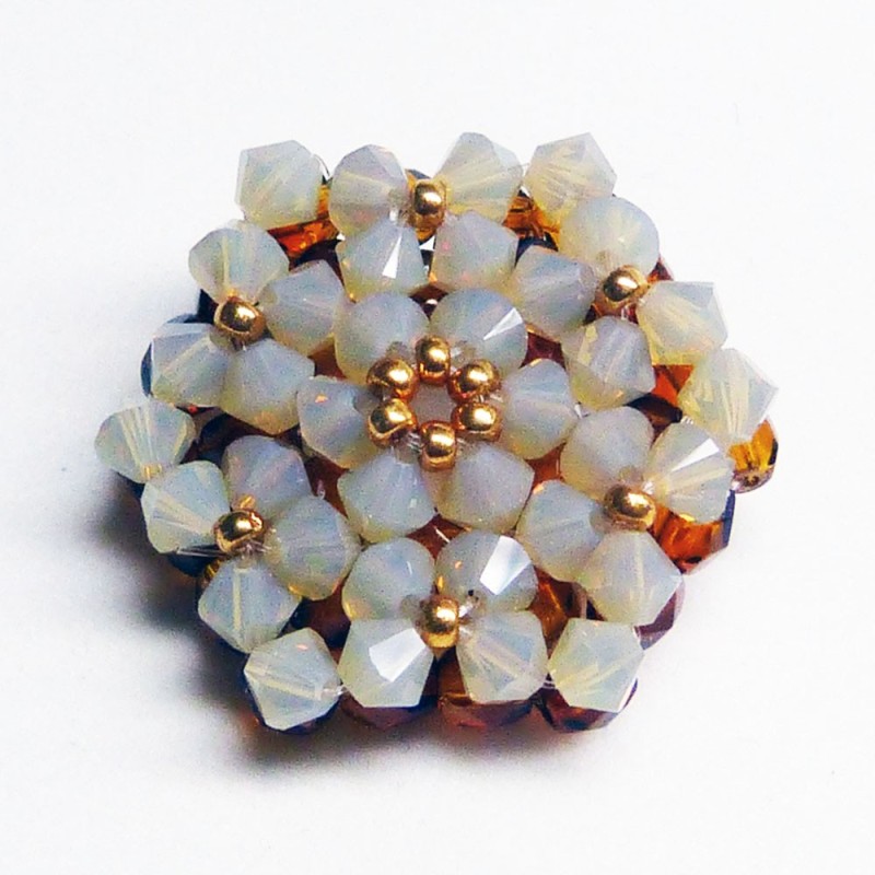 SW.BR.02. Broche swarovski.