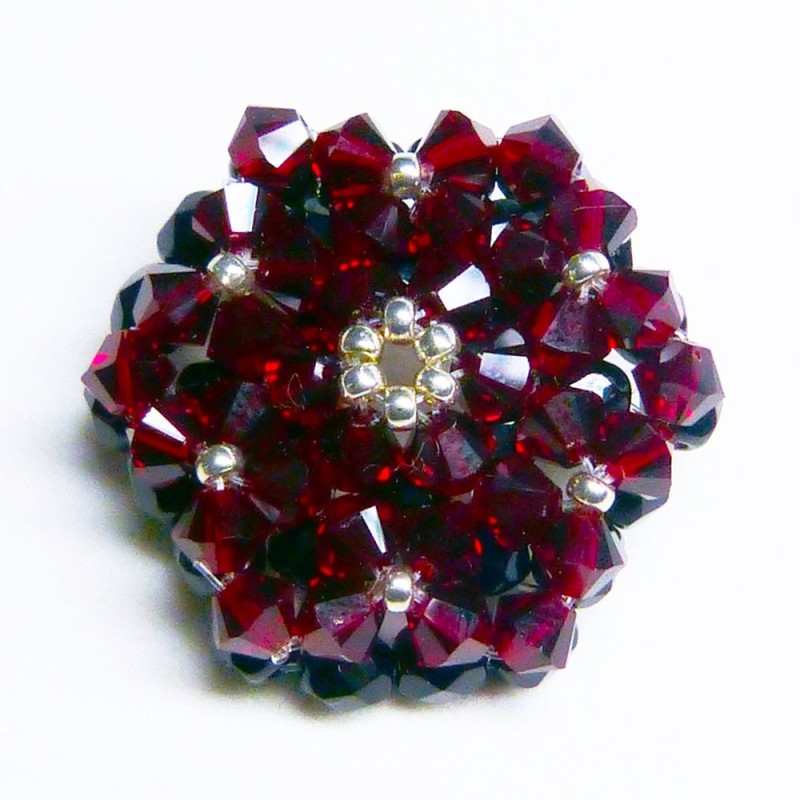 SW.BR.02. Broche swarovski.