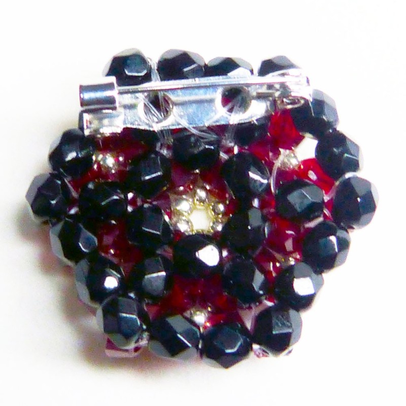 SW.BR.02. Broche swarovski.