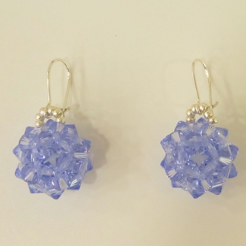 SW.PE.11. Pendientes swarovski.