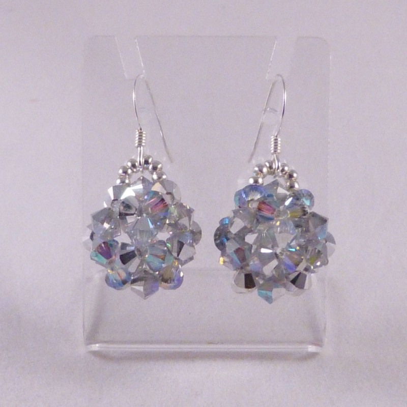 SW.PE.11. Pendientes swarovski.