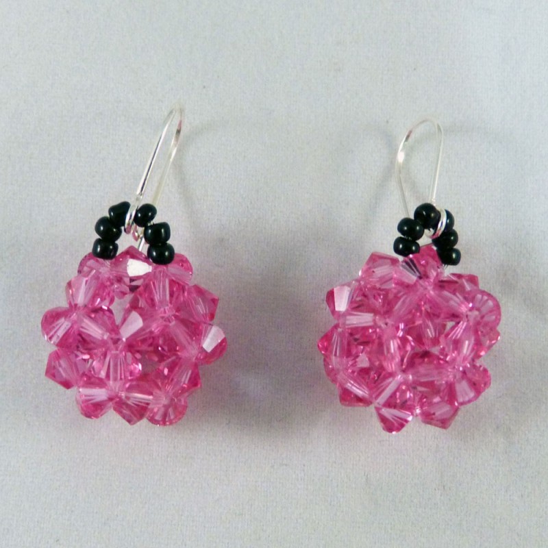 SW.PE.11. Pendientes swarovski.
