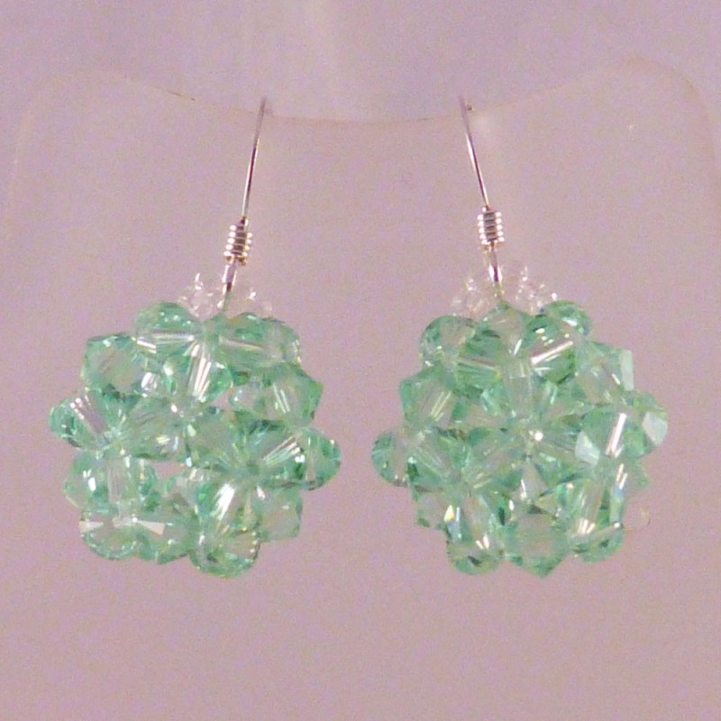 SW.PE.11. Pendientes swarovski.
