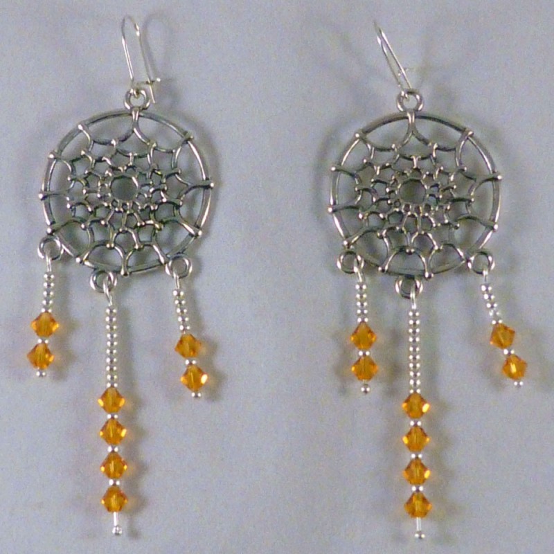 SW.PE.13. Pendientes swarovski.