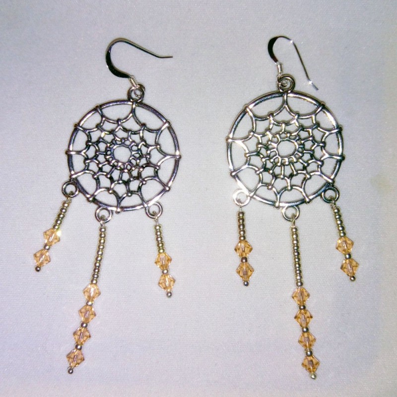 SW.PE.13. Pendientes swarovski.