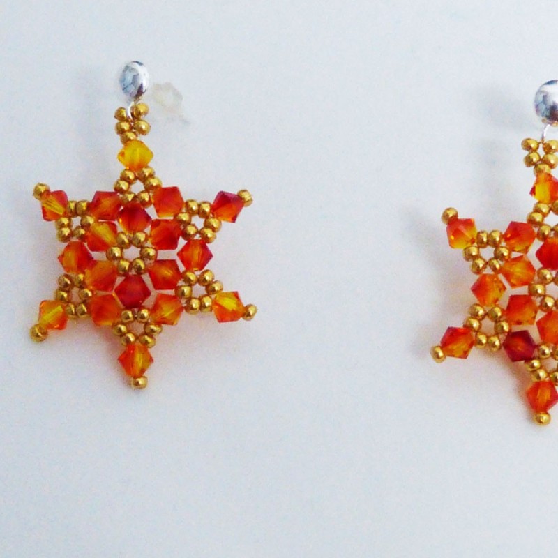 SW.PE.14. Pendientes swarovski.