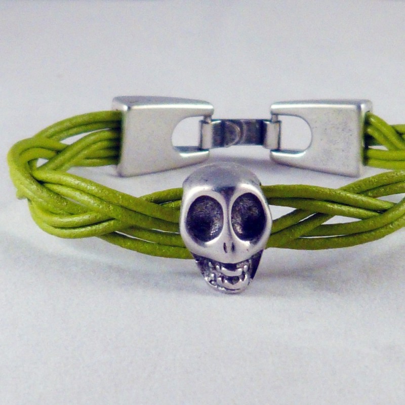 CU.PU.14. Pulsera cuero.