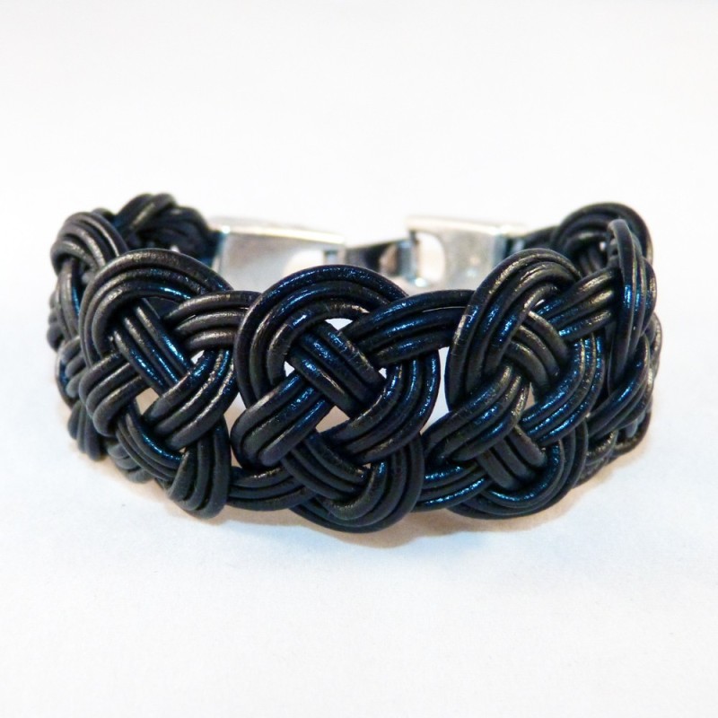 CU.PU.16. Pulsera cuero.