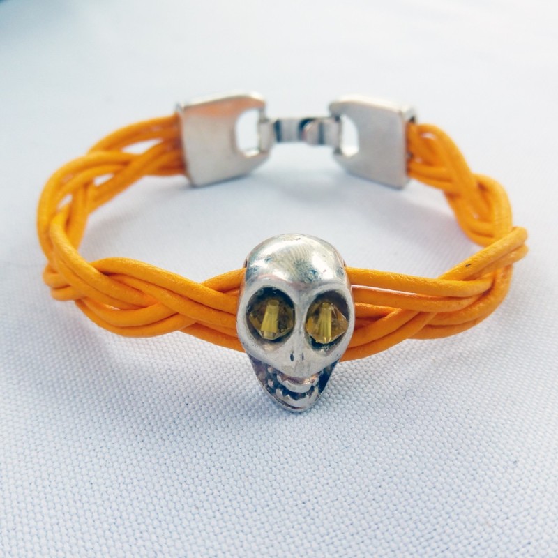 CU.PU.17. Pulsera cuero.