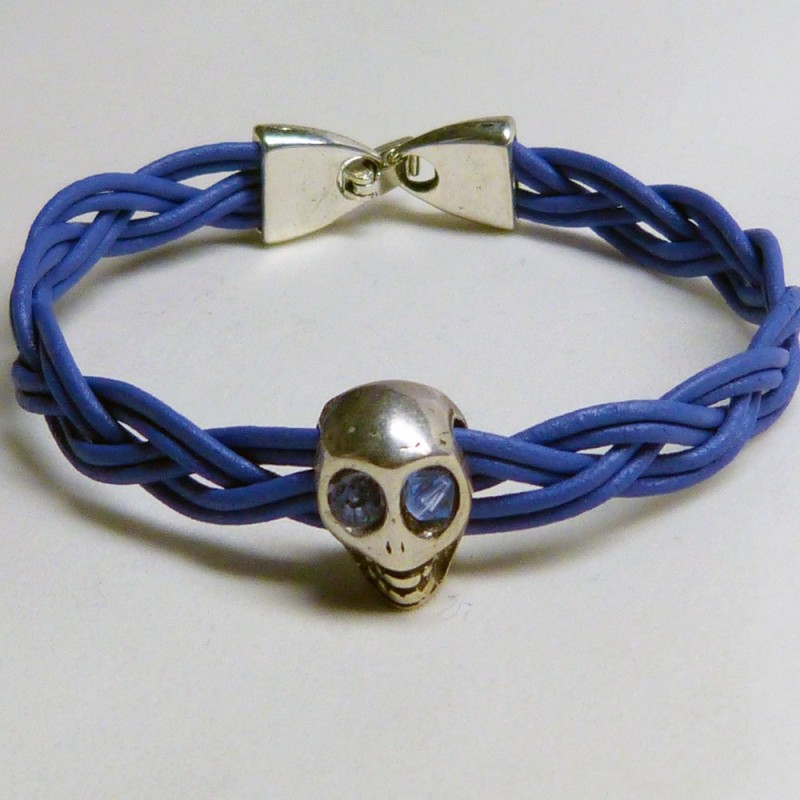 CU.PU.17. Pulsera cuero.