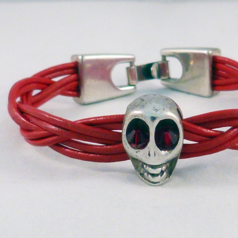CU.PU.17. Pulsera cuero.