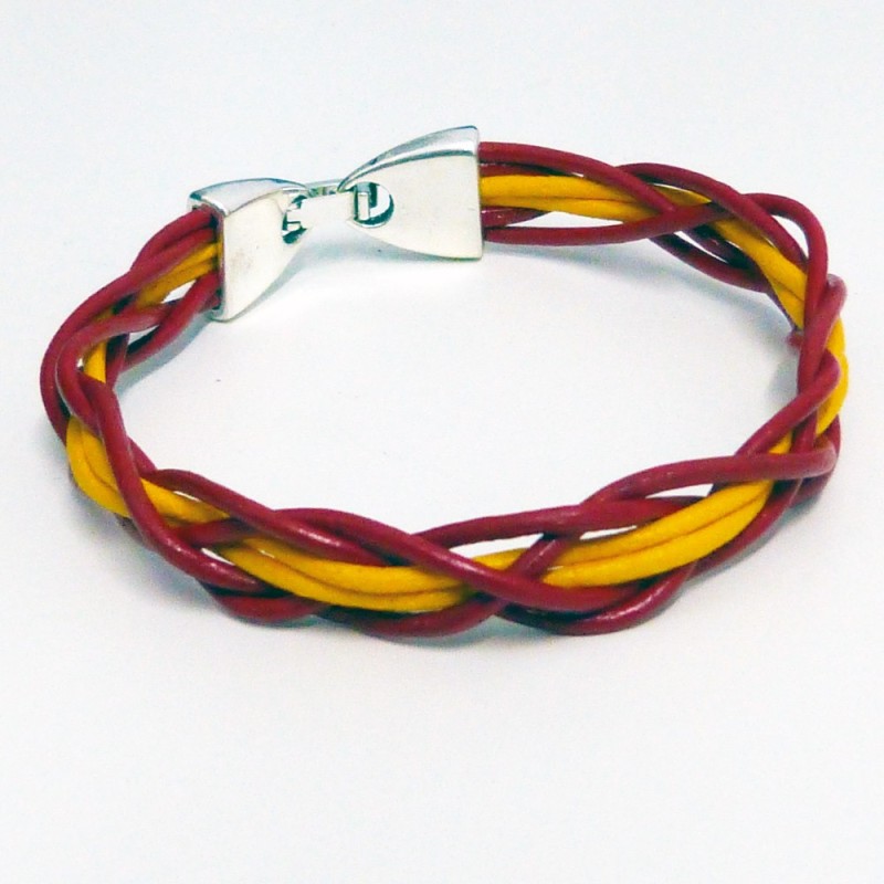 CU.PU.21. Pulsera cuero.